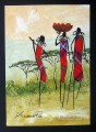 シウンドゥ マサイ族の女性本拠地アフリカ